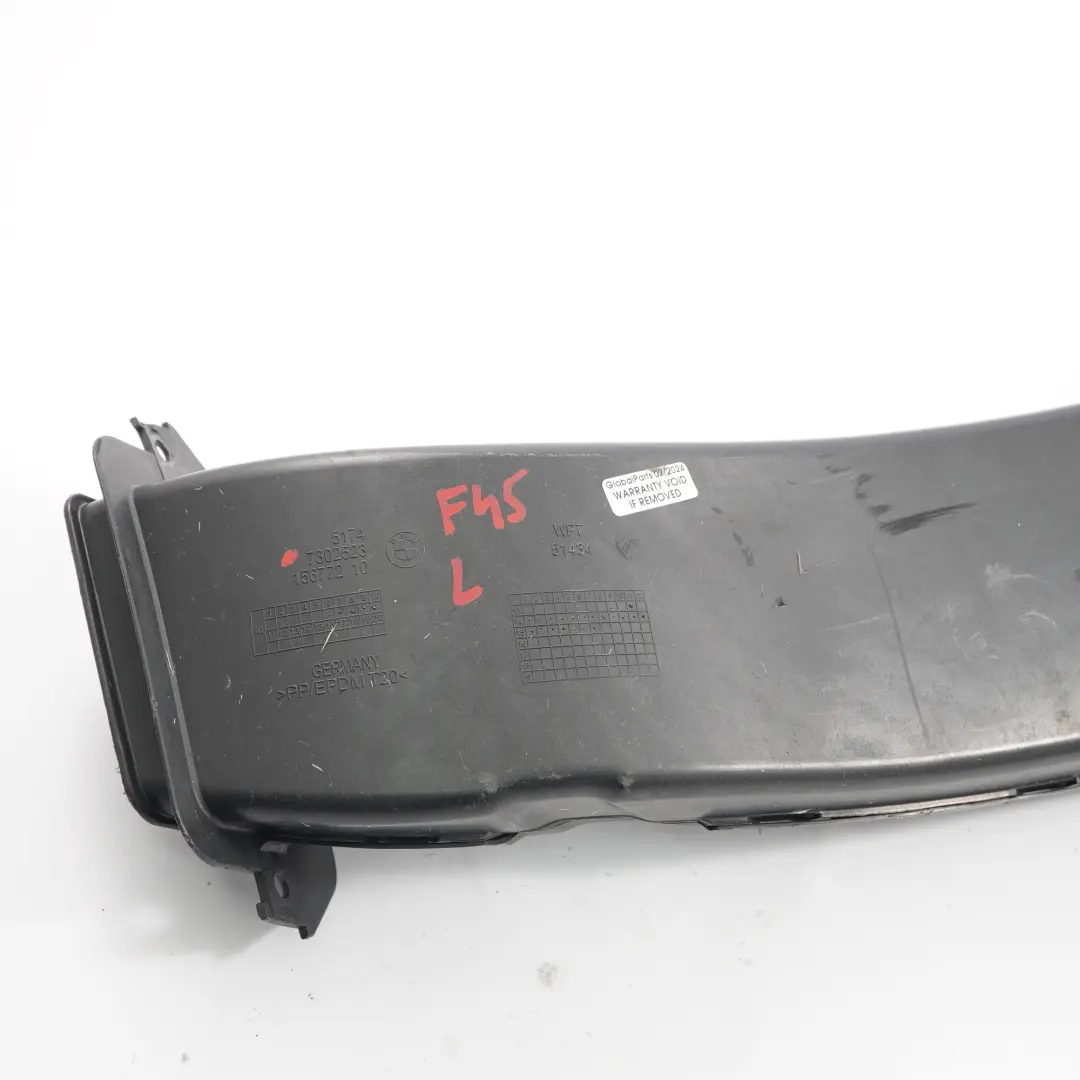 Freno Delantero Conducto de Aire Izquierdo Chanel Tubo para BMW F45 con número de pieza 7302523 BMW F45 Freno Delantero Conducto de Aire Izquierdo Chanel Tubo - SKU 7302523 - Número de pieza 7302523
