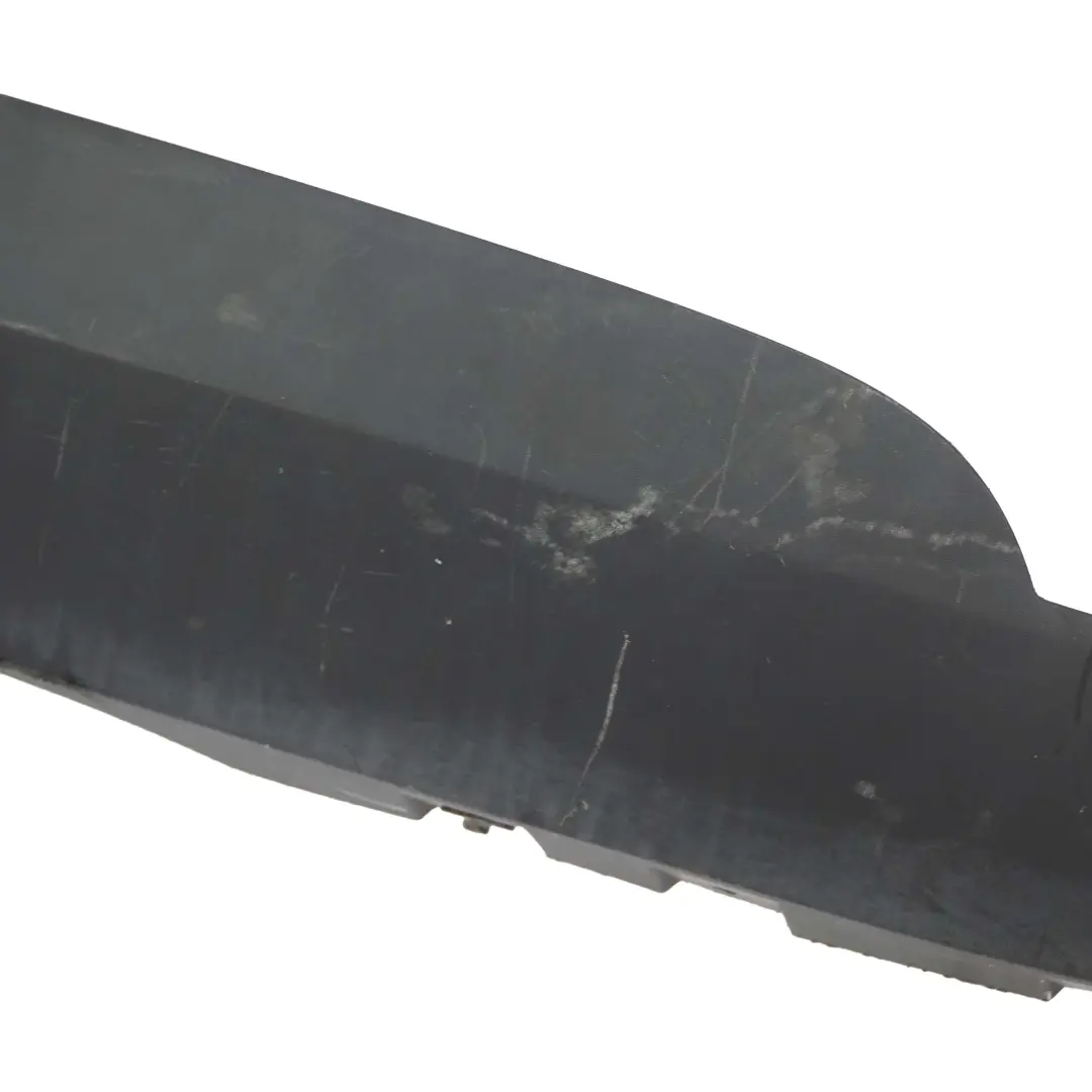 Bumper Lower Spoiler Centre Diffuser Black Band to Mini F56 F57 Rear with Part number 7302548 Mini F56 F57 Rear Bumper Lower Spoiler Centre Diffuser Black Band - SKU 7302548-1 - Part number 7302548