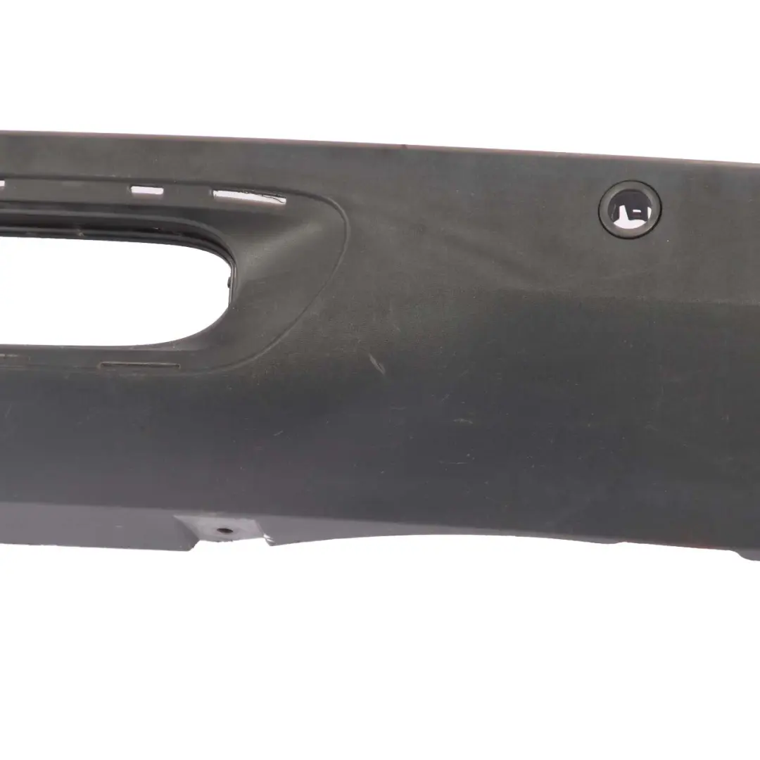 Bumper Lower Spoiler PDC Centre Diffuser Black Band to Mini F56 F57 Rear with Part number 7302548 Mini F56 F57 Rear Bumper Lower Spoiler PDC Centre Diffuser Black Band - SKU 7302548-2 - Part number 7302548