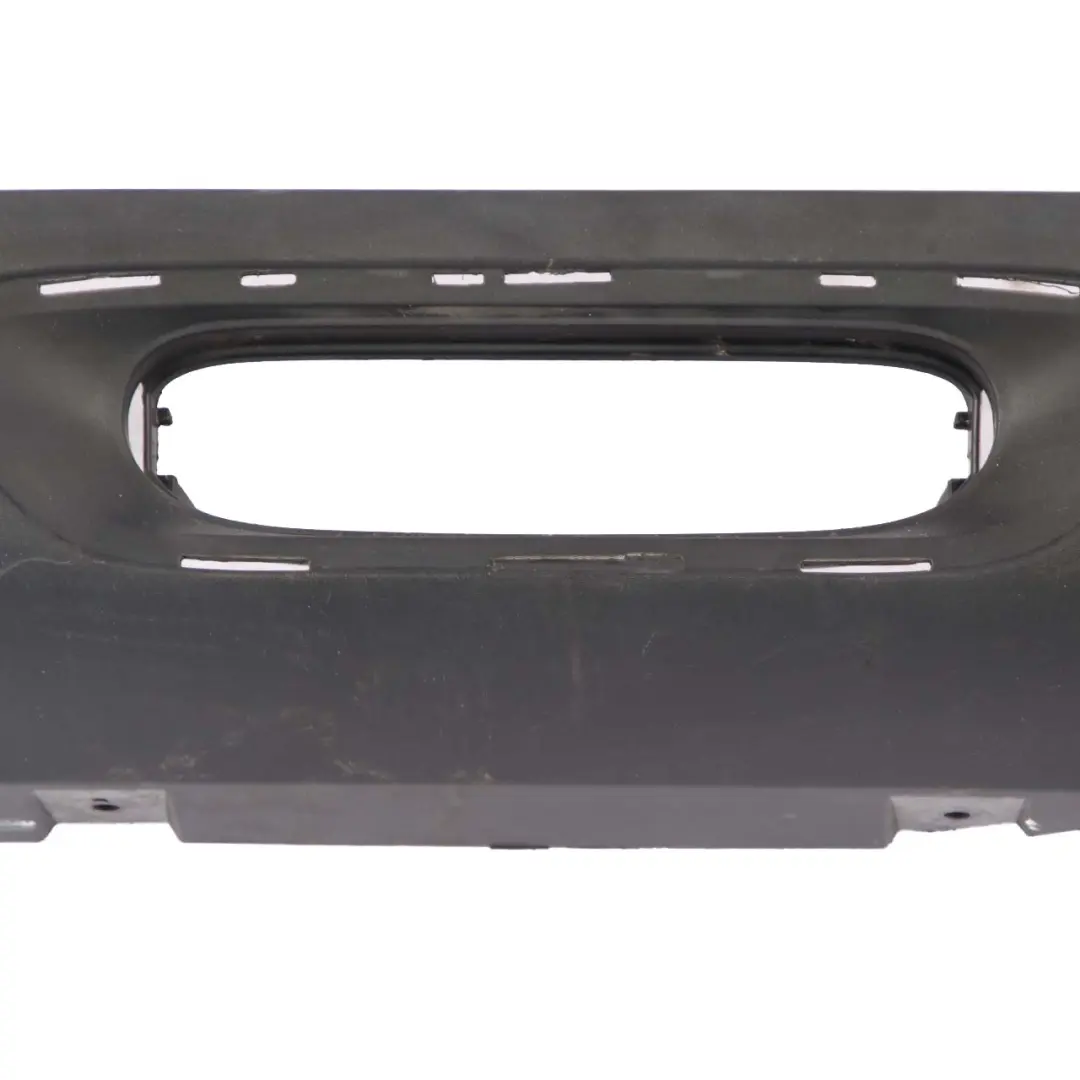 Mini F56 F57 Rear Bumper Lower Spoiler PDC Centre Diffuser Black Band - SKU 7302548-2 - Part number 7302548