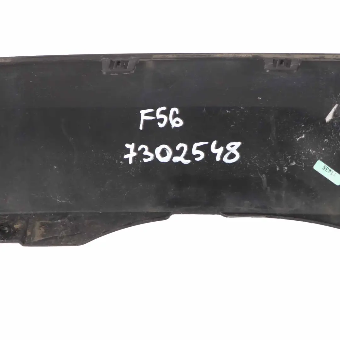 Mini F56 F57 Rear Bumper Lower Spoiler Centre Diffuser Black Band - SKU 7302548 - Part number 7302548