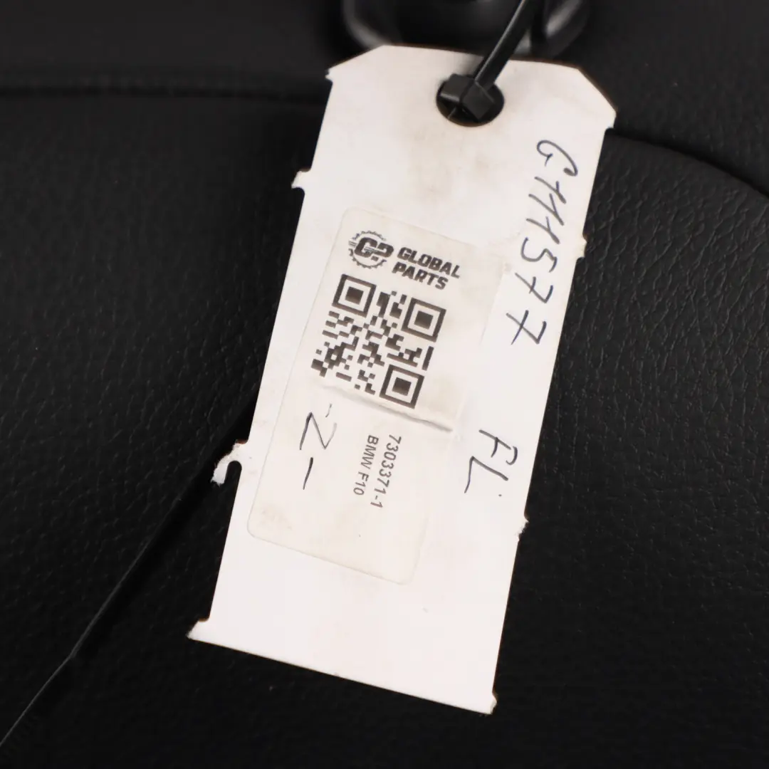  Front Seat BMW F10 F11 LCI Sport Left N/S Heated Interior Leather Dakota Black - SKU 7303371-1 - Part number 7303371