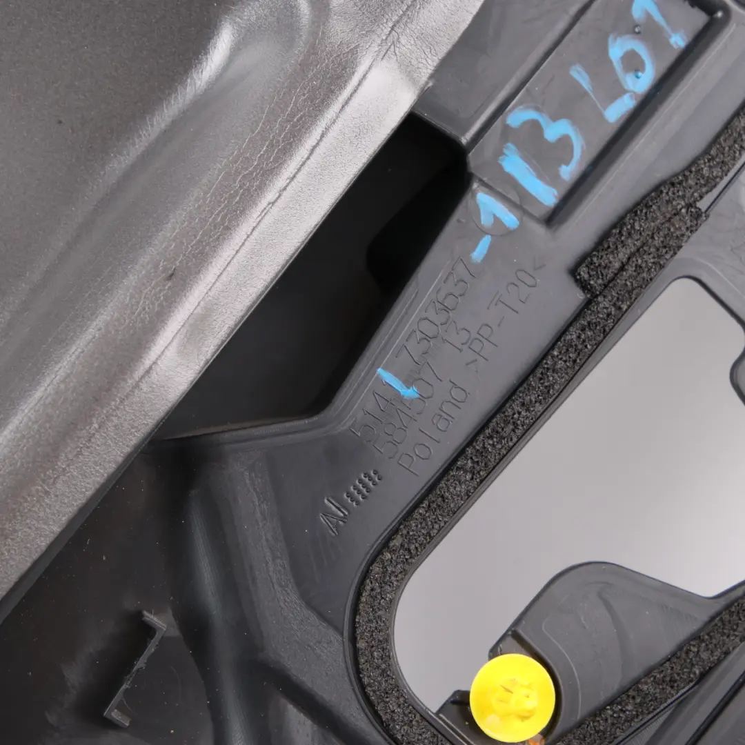 Carrier Door Trim Inner Front Left N/S Support Panel Card to BMW i3 I01 with Part number 7303637 BMW i3 I01 Carrier Door Trim Inner Front Left N/S Support Panel Card - SKU 7303637-1 - Part number 7303637