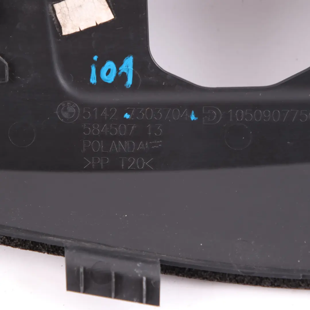 Pillar Mount Front Right O/S Column B Interior Shroud Panel to BMW i3 I01 with Part number 7303704 BMW i3 I01 Pillar Mount Front Right O/S Column B Interior Shroud Panel - SKU 7303704 - Part number 7303704