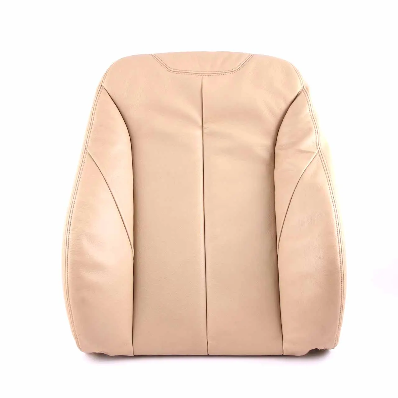 BMW F30 F31 Respaldo Asiento Delantero Izquierdo Calefactable Cuero Veneto Beige