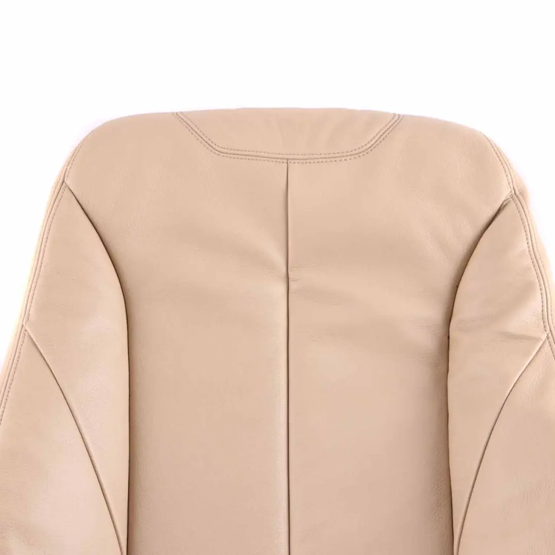 Backrest Front BMW F30 F31 Heated Left N/S Cover Leather Veneto Beige to Seat with Part number 7303713 Seat Backrest Front BMW F30 F31 Heated Left N/S Cover Leather Veneto Beige - SKU 7303713 - Part number 7303713
