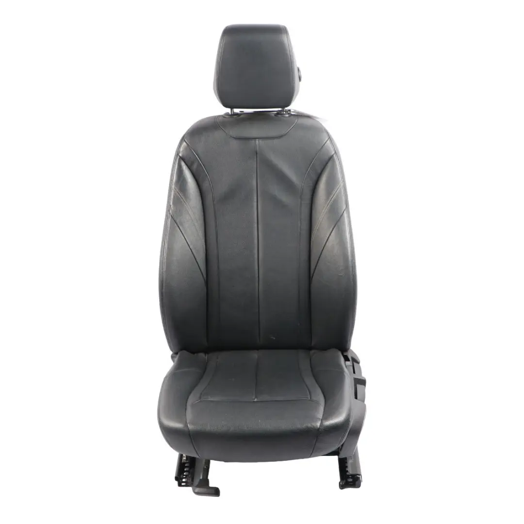 Vordersitz BMW F30 F31 Links Interieur Leder Dakota Schwarz Exklusive Naht  - SKU 7303719-1 - Teilenummer 7303719