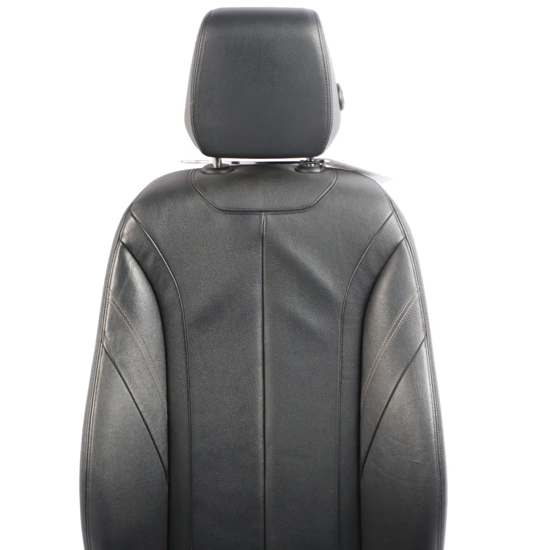 Vordersitz BMW F30 F31 Links Interieur Leder Dakota Schwarz Exklusive Naht  - SKU 7303719-1 - Teilenummer 7303719
