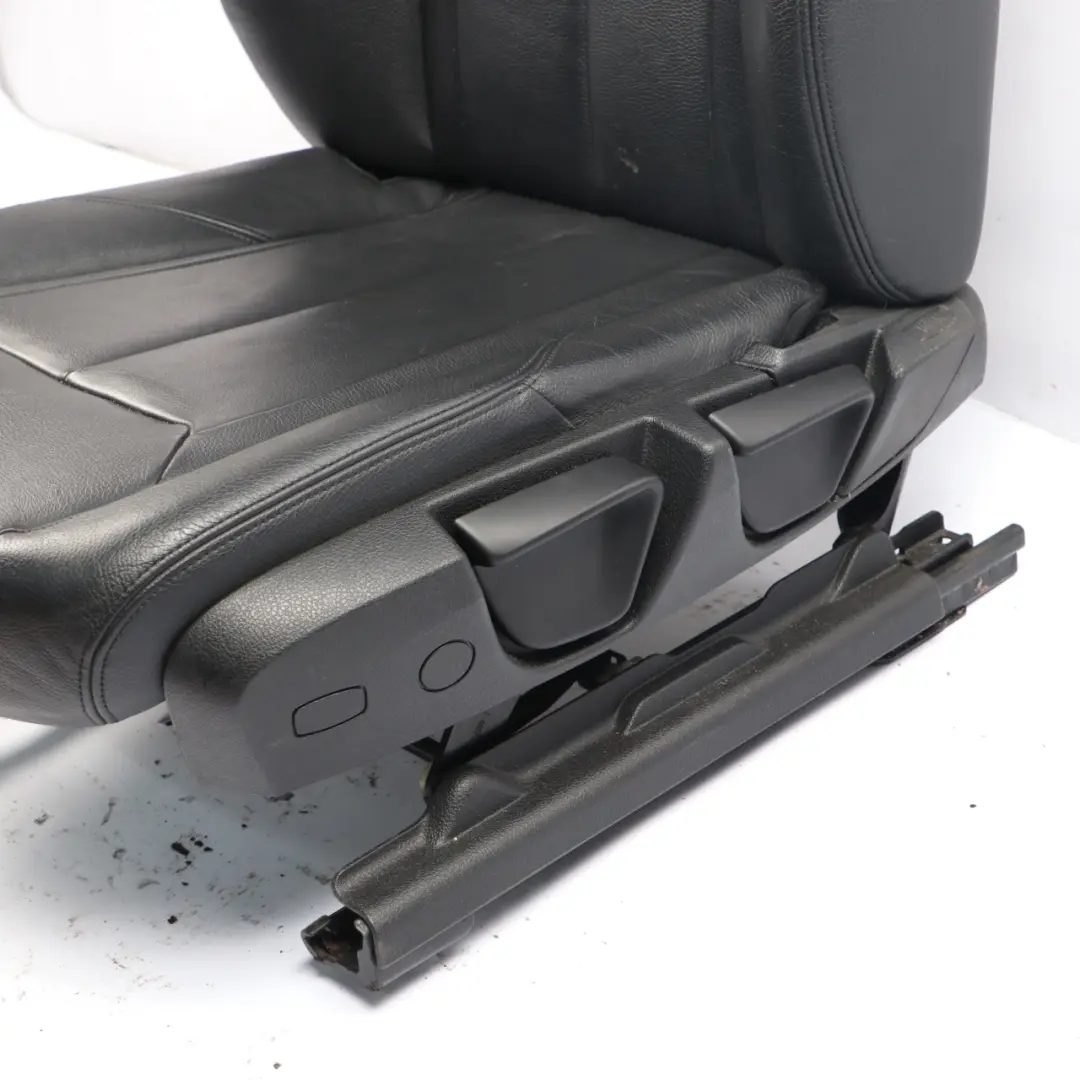 Vordersitz BMW F30 F31 Links Interieur Leder Dakota Schwarz Exklusive Naht  - SKU 7303719-1 - Teilenummer 7303719