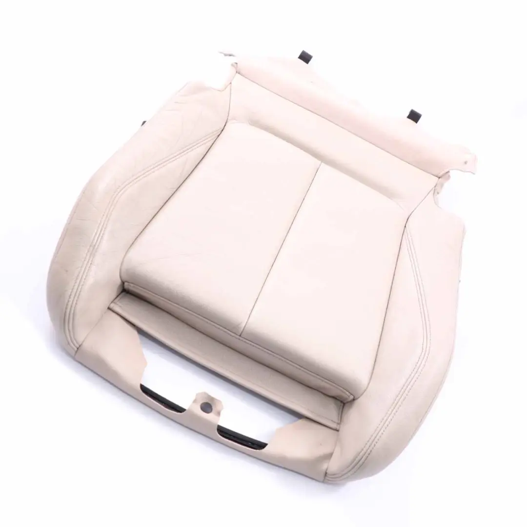 BMW F20 F30 Seat Cover Front Left Right N/O/S Sport Seat Oyster Leather - SKU 7303729 - Part number  7303729