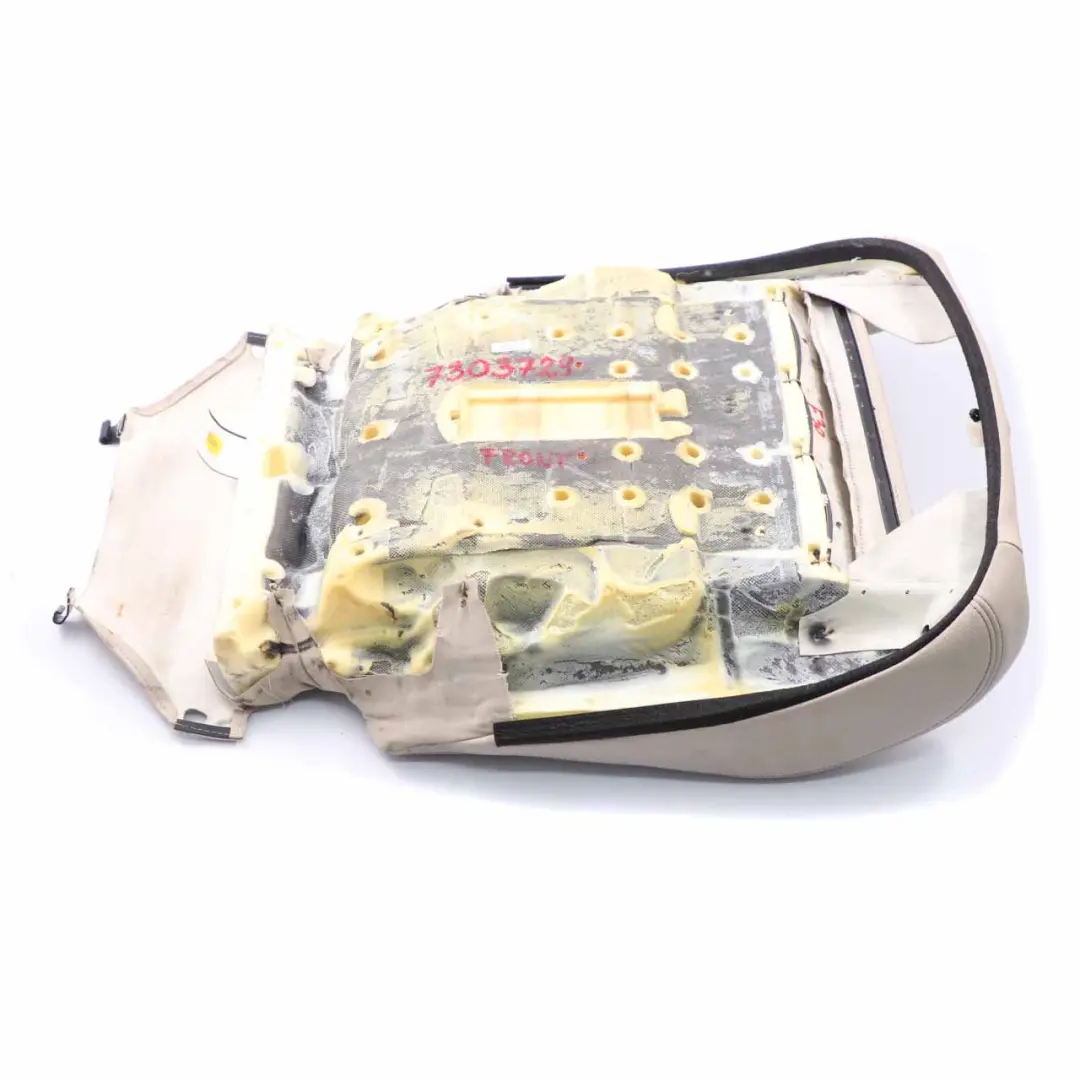 BMW F20 F30 Funda Asiento Delantero Izquierdo Derecho Deportivo Cuero Oyster - SKU 7303729 - Número de pieza  7303729