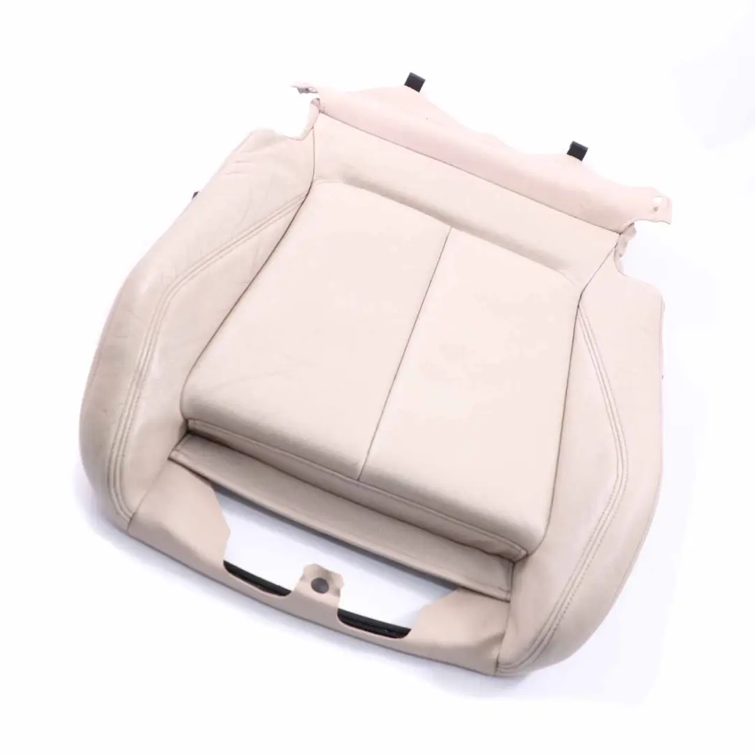 Front Left Right N/O/S Sport Seat Oyster Leather to BMW F20 F30 Seat Cover with Part number 7303729 BMW F20 F30 Seat Cover Front Left Right N/O/S Sport Seat Oyster Leather - SKU 7303729 - Part number 7303729