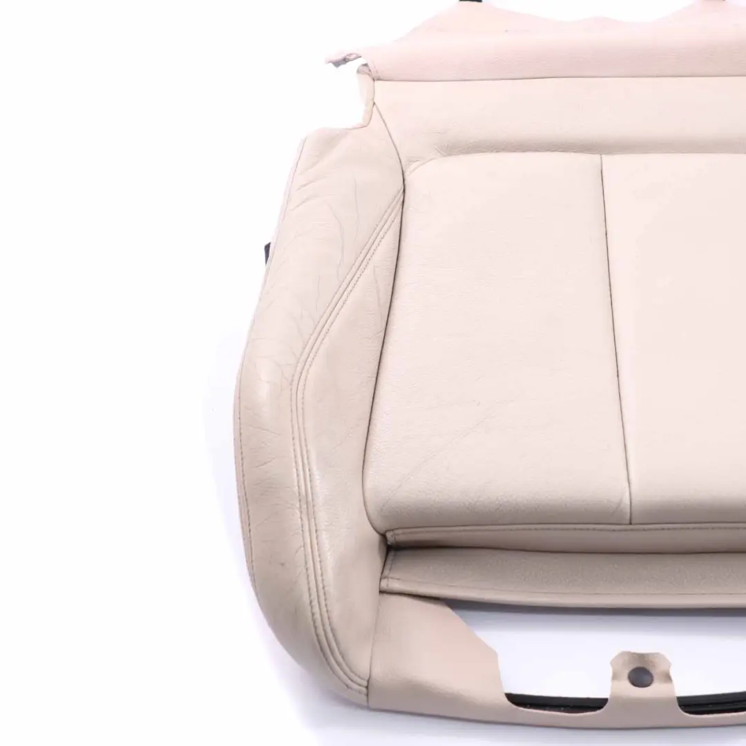 Front Left Right N/O/S Sport Seat Oyster Leather to BMW F20 F30 Seat Cover with Part number 7303729 BMW F20 F30 Seat Cover Front Left Right N/O/S Sport Seat Oyster Leather - SKU 7303729 - Part number 7303729
