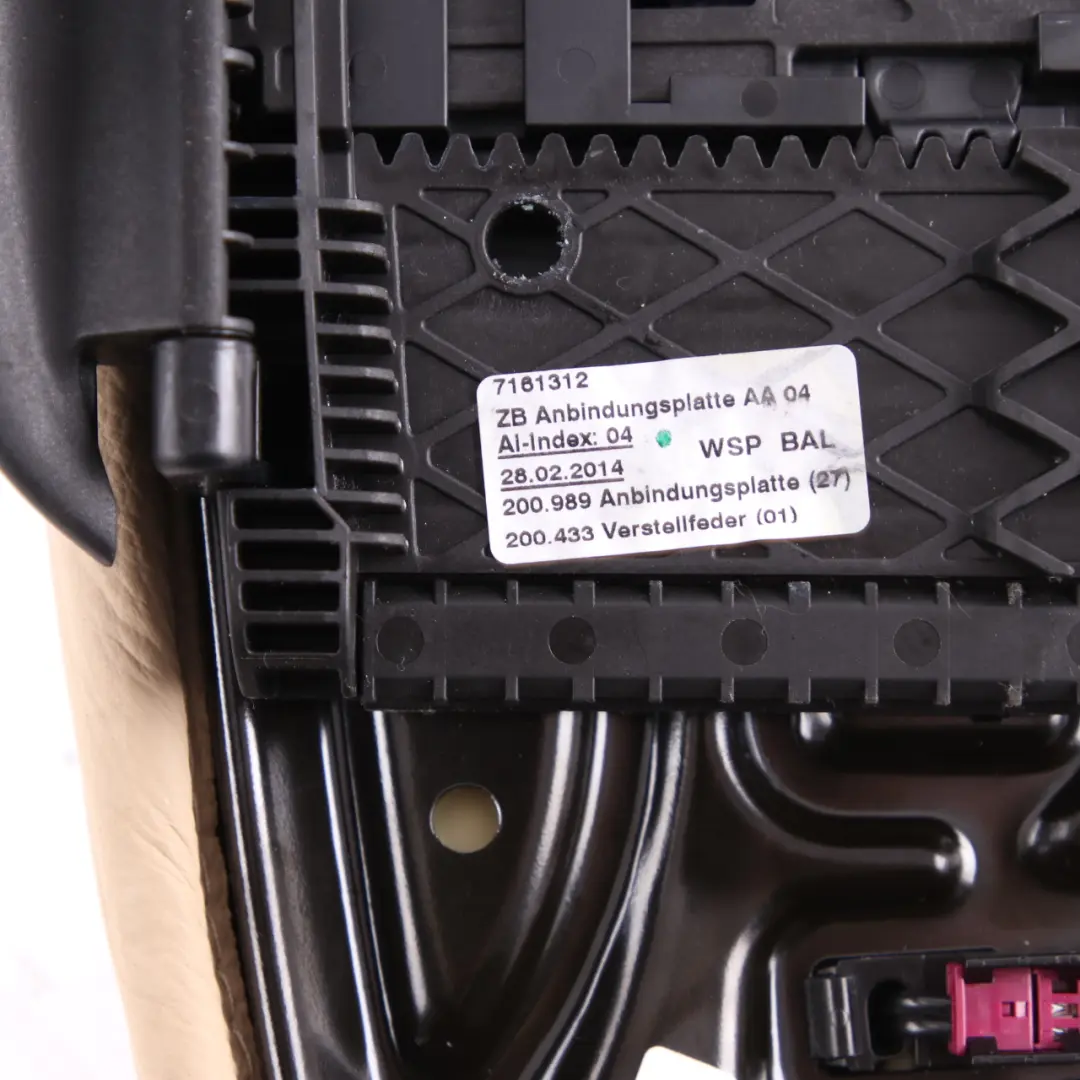 Podparcie Na Uda Fotela Grzane Skóra Venetobeige Sport 7161312 do BMW F20 F30 o numerze 7303734 BMW F20 F30 Podparcie Na Uda Fotela Grzane Skóra Venetobeige Sport 7161312 - SKU 7303734 - Numer Części 7303734