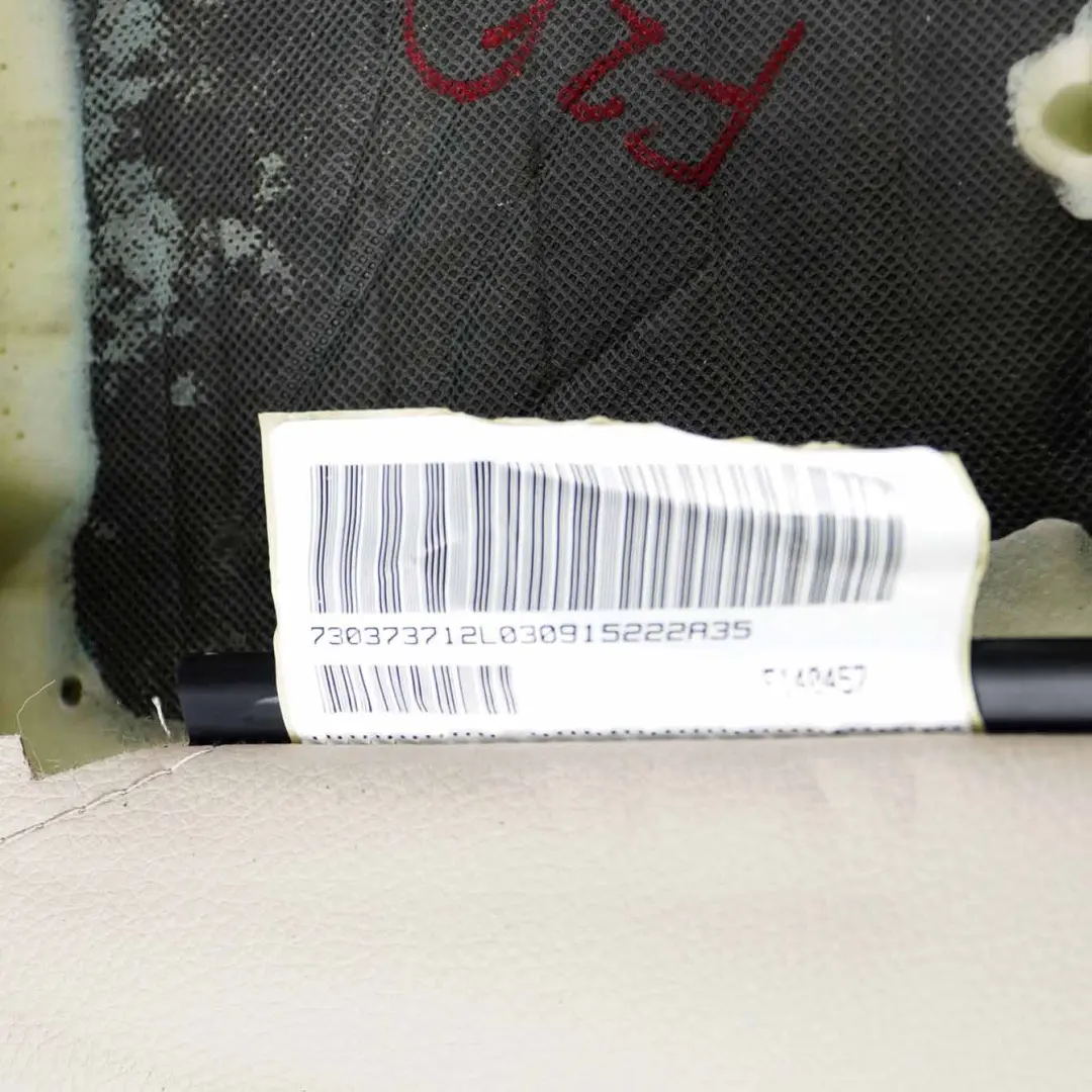 Housse de dossier de siège Avant Gauche Sport Cuir Oyster pour BMW F31 F36 à propos du numéro de pièce 7303737 BMW F31 F36 Housse de dossier de siège Avant Gauche Sport Cuir Oyster - SKU 7303737 - Numéro de pièce 7303737