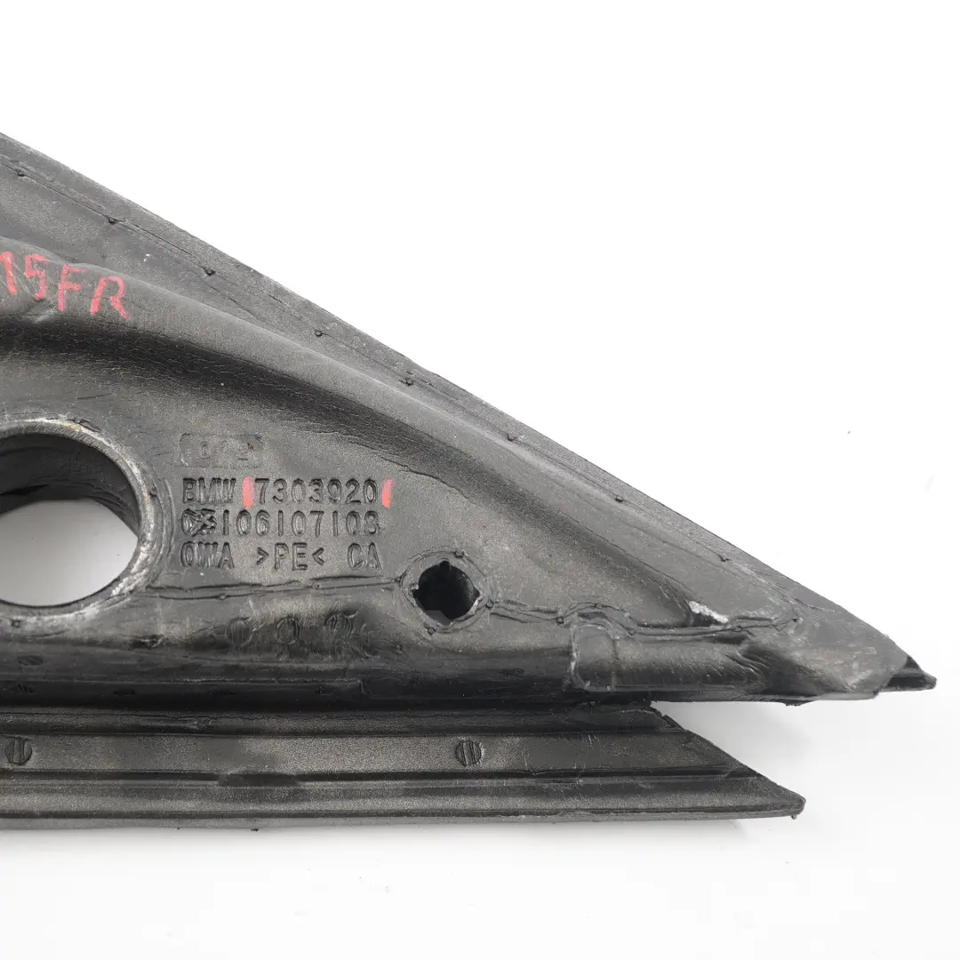 BMW X5 F15 Joint Rétroviseur Triangle Extérieur Avant Droit - SKU 7303920 - Numéro de pièce 7303920