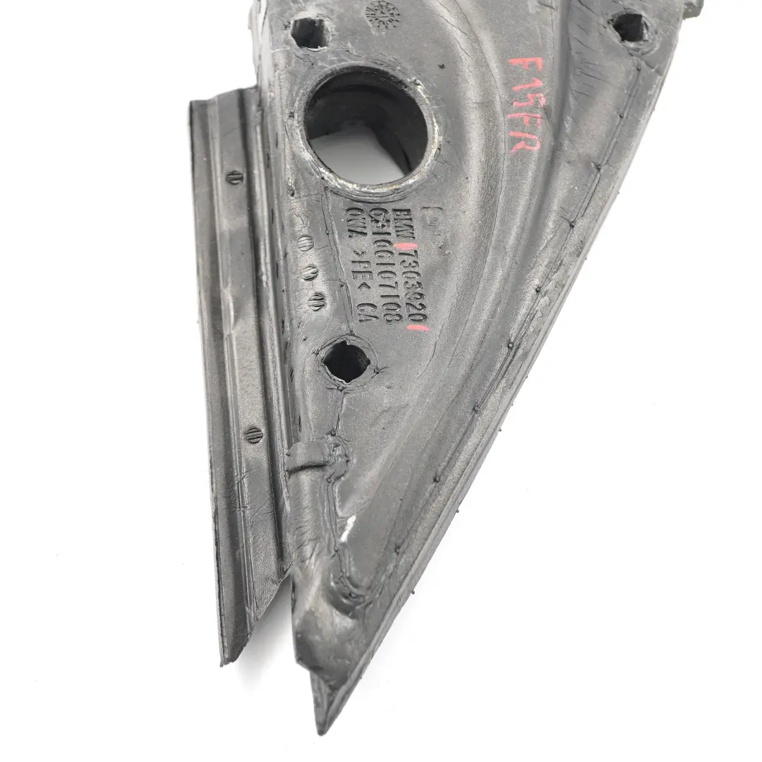 Junta Espejo Triángulo Junta Exterior Delantera Derecha para BMW X5 F15 con número de pieza 7303920 BMW X5 F15 Junta Espejo Triángulo Junta Exterior Delantera Derecha - SKU 7303920 - Número de pieza 7303920