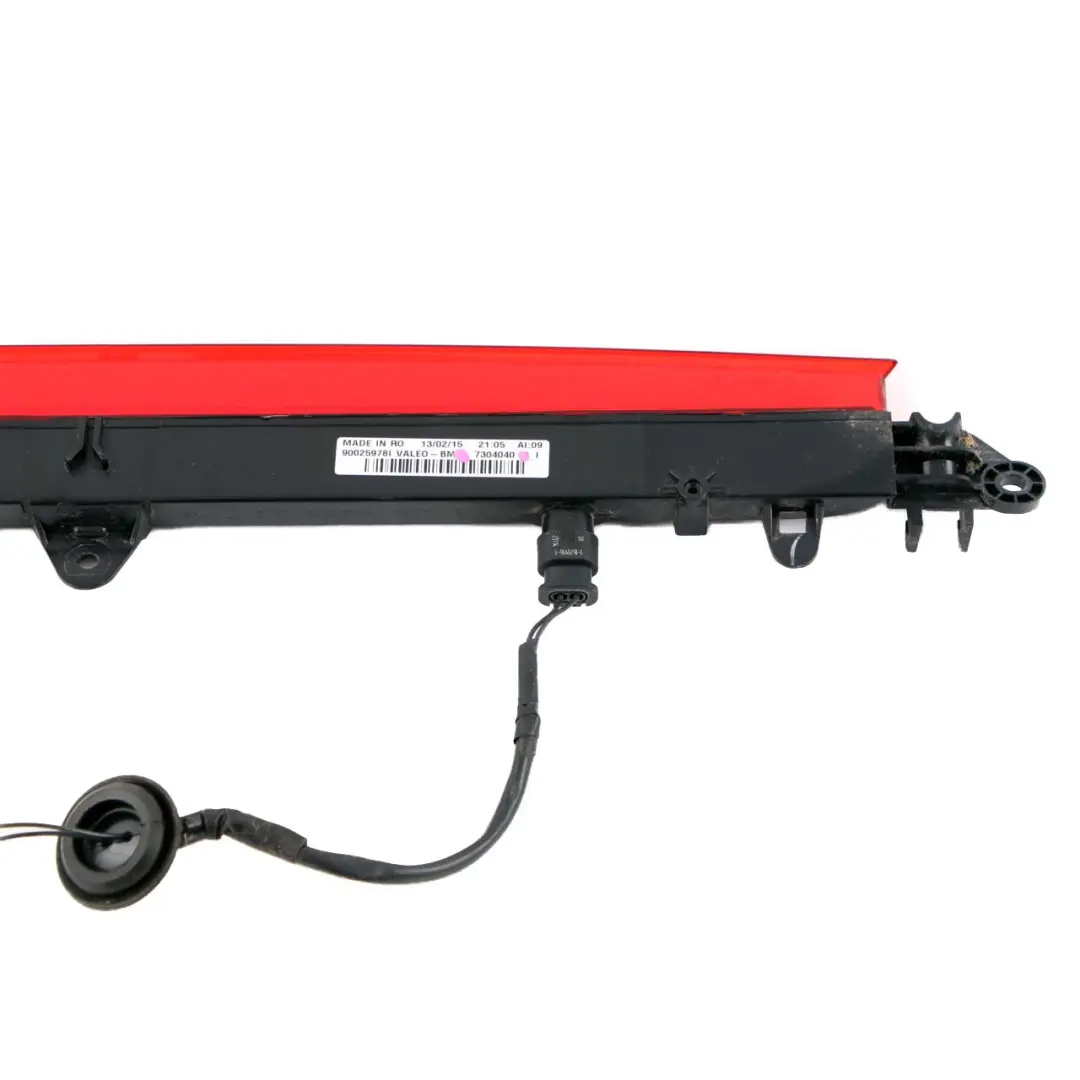 Third Stoplamp BMW i3 I01 Hybrid Electric Rear Stop Lamp Brake Light Red to with Part number 7304040 Third Stoplamp BMW i3 I01 Hybrid Electric Rear Stop Lamp Brake Light Red - SKU 7304040 - Part number 7304040
