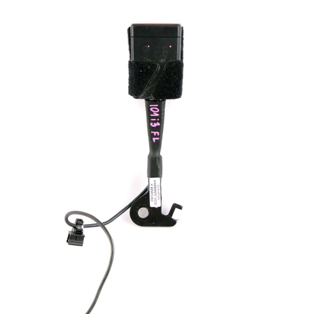 Fibbia tenditore cintura inferiore anteriore sinistra per BMW i3 I01 i8 I12 con numero di parte 7304149 BMW i3 I01 i8 I12 Fibbia tenditore cintura inferiore anteriore sinistra - SKU 7304149 - Numero di parte 7304149