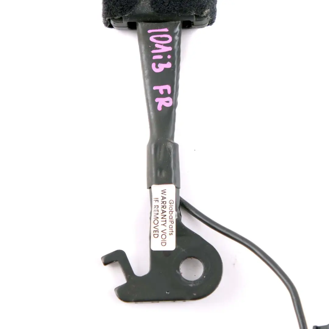 Boucle tendeur ceinture inférieure siège avant droite pour BMW i3 I01 i8 I12 à propos du numéro de pièce 7304150 BMW i3 I01 i8 I12 Boucle tendeur ceinture inférieure siège avant droite - SKU 7304150 - Numéro de pièce 7304150