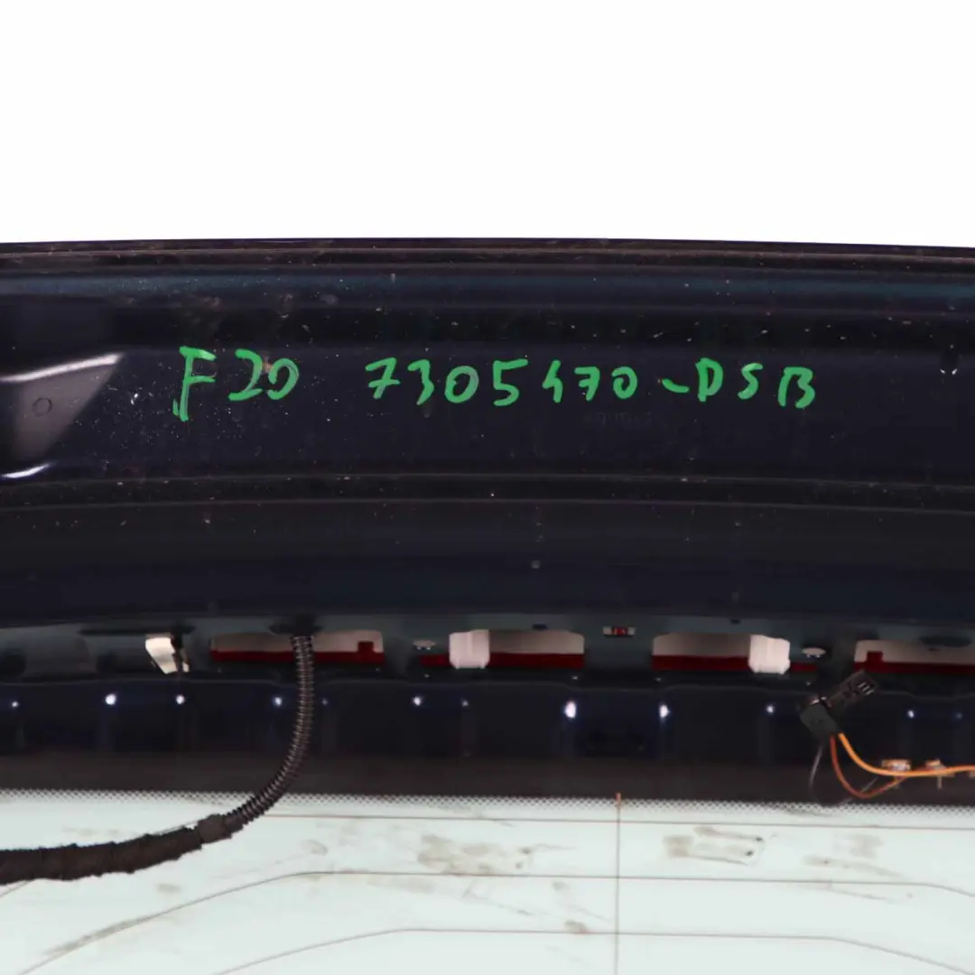  @BMW F20 F21 Rear Boot Trunk Lid Tailgate Tiefseeblau Blue Metallic - A76 - SKU 7305470-DSB - Part number 7305470