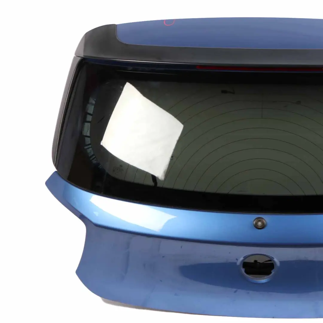 BMW F20 F21 Boot Trunk Lid Rear Tailgate Estorilblau Estoril Blue Metallic - B45 - SKU 7305470-EB1 - Part number 7305470