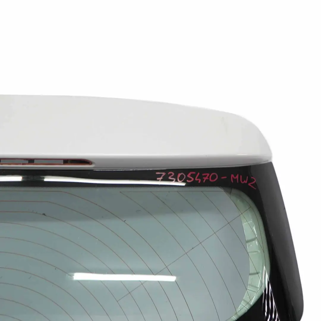 BMW F20 F21 Boot Trunk Lid Rear Tailgate Mineralweiss Mineral White - A96 - SKU 7305470-MW2 - Part number 7305470