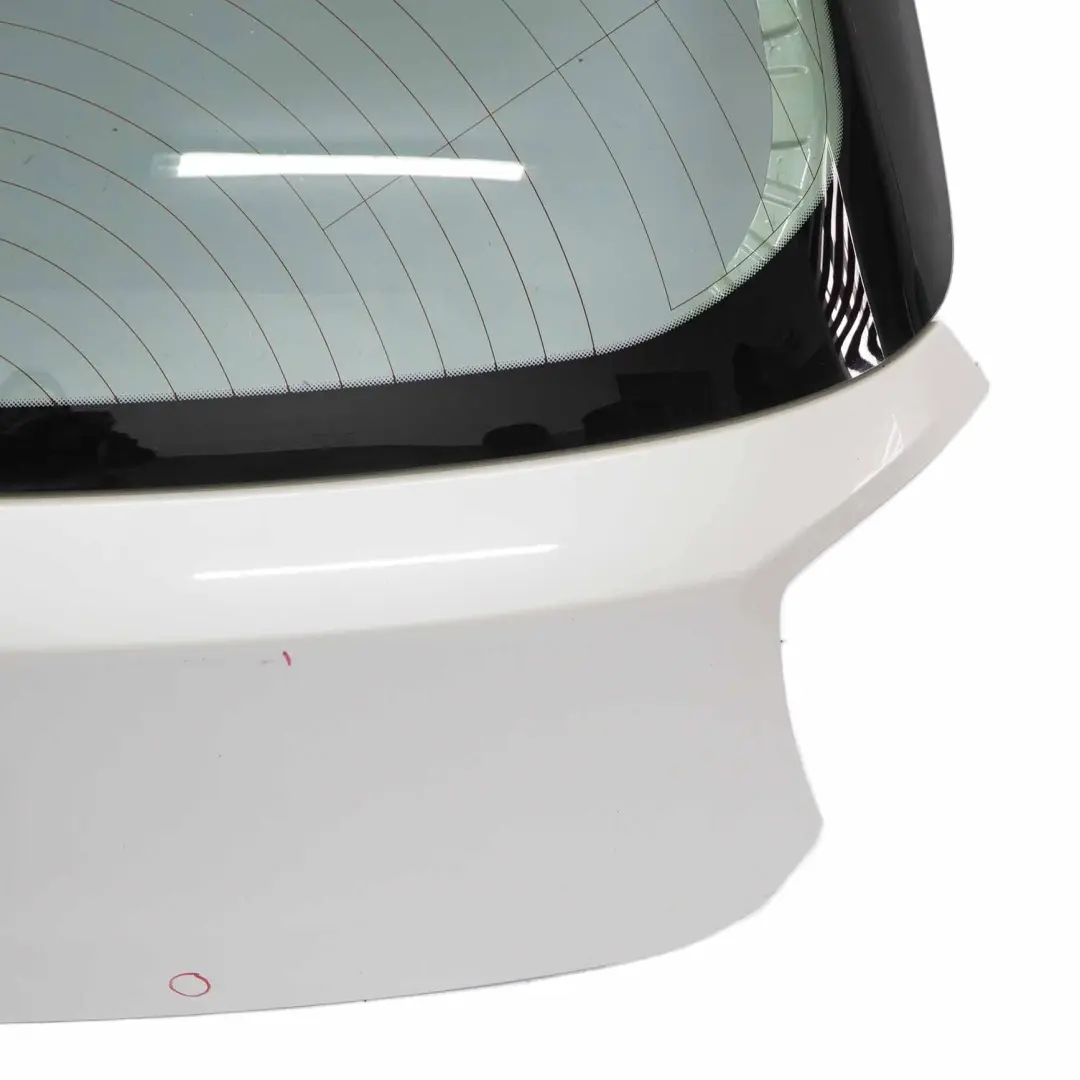 BMW F20 F21 Boot Trunk Lid Rear Tailgate Mineralweiss Mineral White - A96 - SKU 7305470-MW2 - Part number 7305470