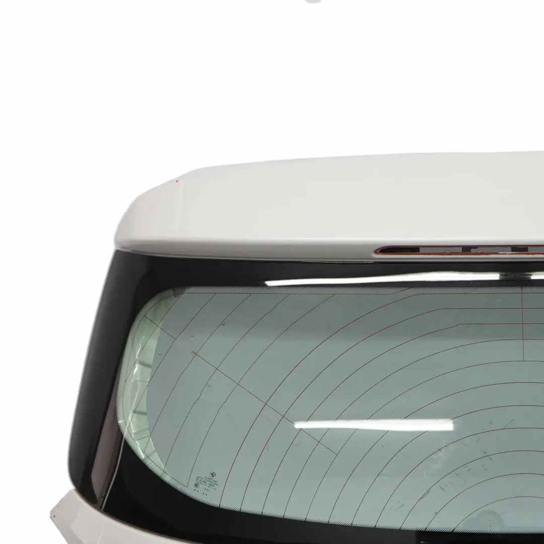 BMW F20 F21 Boot Trunk Lid Rear Tailgate Mineralweiss Mineral White - A96 - SKU 7305470-MW2 - Part number 7305470