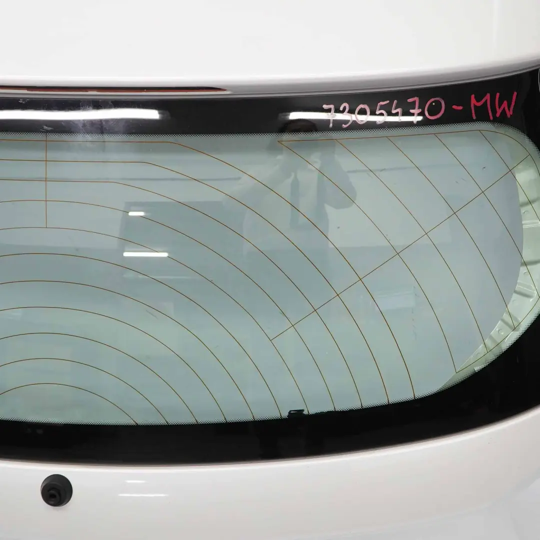BMW F20 F21 Boot Trunk Lid Rear Tailgate Mineralweiss Mineral White - A96 - SKU 7305470-MW - Part number 7305470