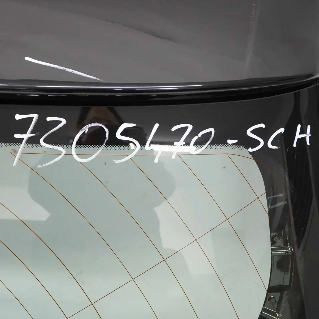 Boot Trunk Lid Covering Schwarz 2 Black - 668 to BMW F20 F21 Rear Tailgate with Part number 7305470 BMW F20 F21 Rear Tailgate Boot Trunk Lid Covering Schwarz 2 Black - 668 - SKU 7305470-SCH2 - Part number 7305470