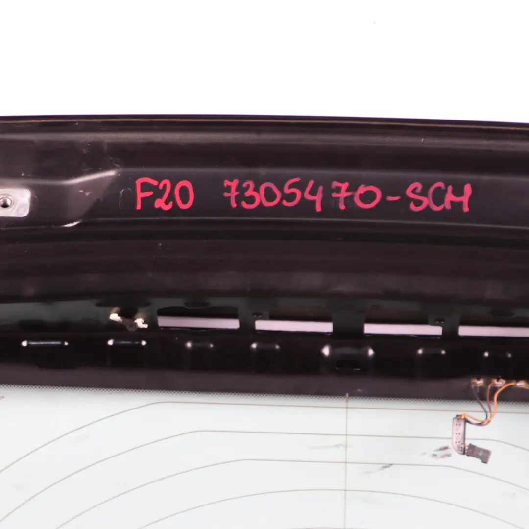BMW 1 F20 F21 Rear Boot Trunk Lid Tailgate Schwarz 2 Jet Black - 668 - SKU 7305470-SCH - Part number 7305470
