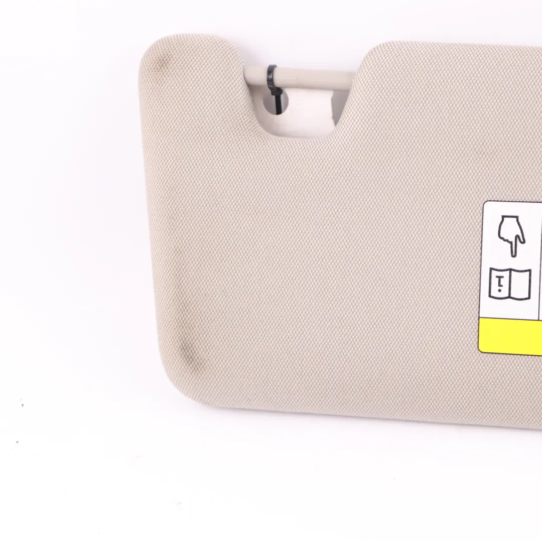 Sun Visor Left N/S Mirror Trim Panel Cover Carum Grey to BMW i3 I01 with Part number 7305471 BMW i3 I01 Sun Visor Left N/S Mirror Trim Panel Cover Carum Grey - SKU 7305471 - Part number 7305471