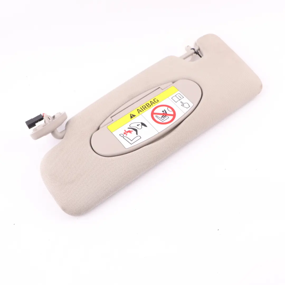 BMW i3 I01 Sun Visor Left N/S Mirror Trim Panel Cover Carum Grey - SKU 7305471 - Part number 7305471