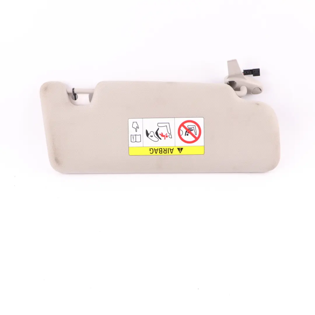 BMW i3 I01 Sun Visor Left N/S Mirror Trim Panel Cover Carum Grey - SKU 7305471 - Part number 7305471