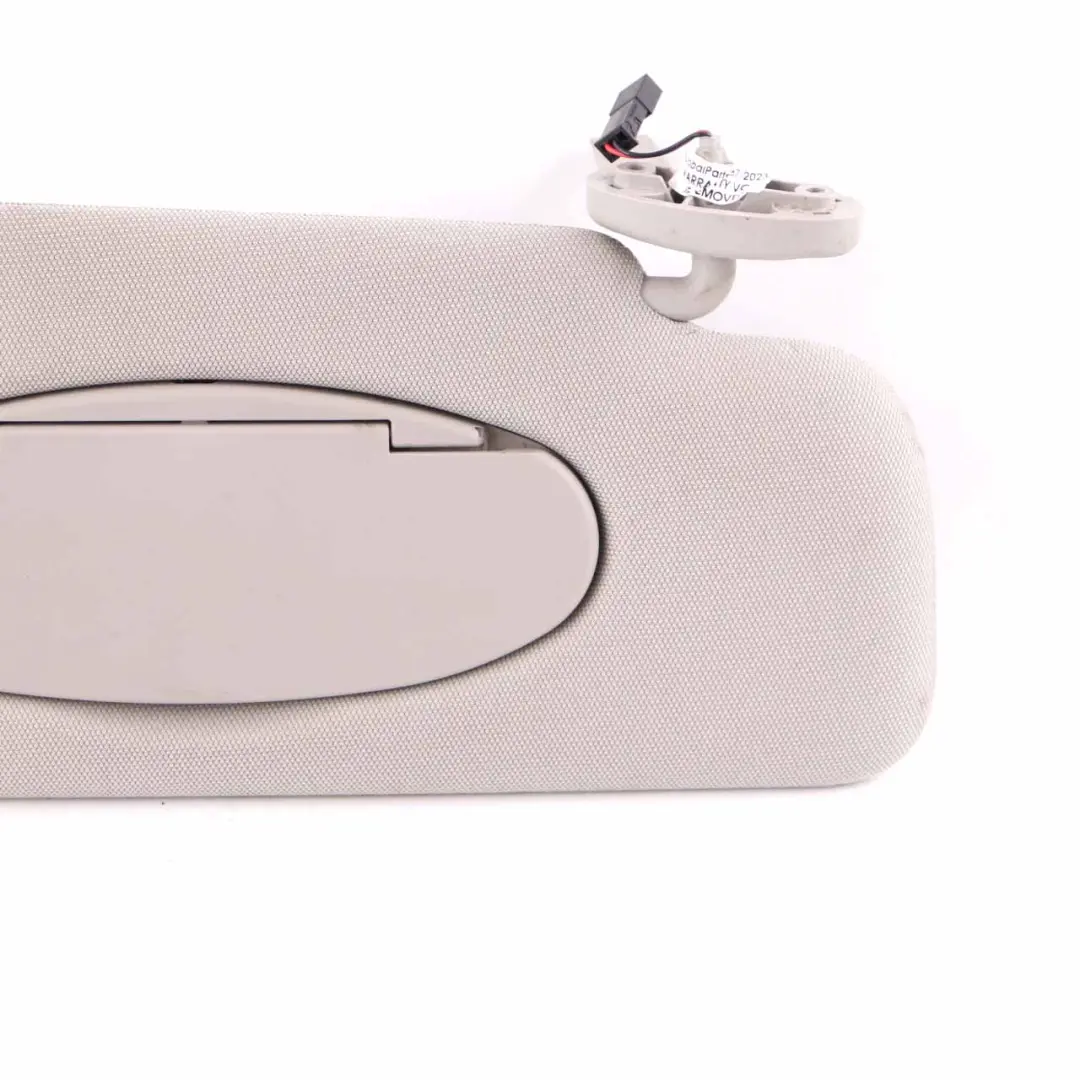 Sun Visor BMW i3 I01 Right O/S Illuminated Mirror Trim Panel Carumgrau to with Part number 7305472 Sun Visor BMW i3 I01 Right O/S Illuminated Mirror Trim Panel Carumgrau - SKU 7305472-1 - Part number 7305472