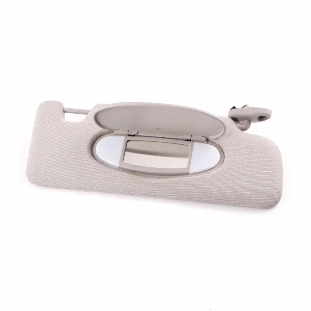 Sun Visor BMW i3 I01 Right O/S Illuminated Mirror Trim Panel Carumgrau to with Part number 7305472 Sun Visor BMW i3 I01 Right O/S Illuminated Mirror Trim Panel Carumgrau - SKU 7305472-1 - Part number 7305472