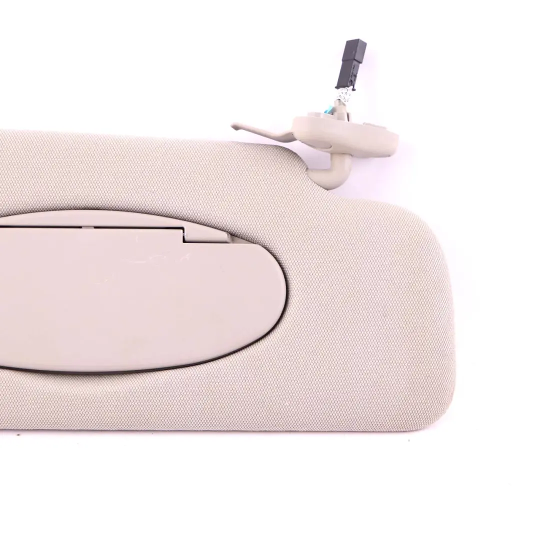  Sun Visor BMW i3 I01 Right O/S Illuminated Mirror Trim Panel Carumgrau - SKU 7305472 - Part number 7305472