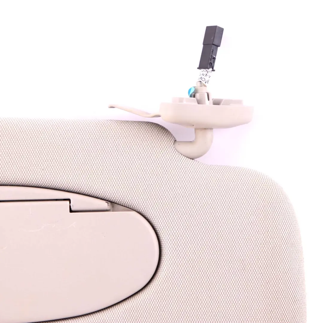  Sun Visor BMW i3 I01 Right O/S Illuminated Mirror Trim Panel Carumgrau - SKU 7305472 - Part number 7305472