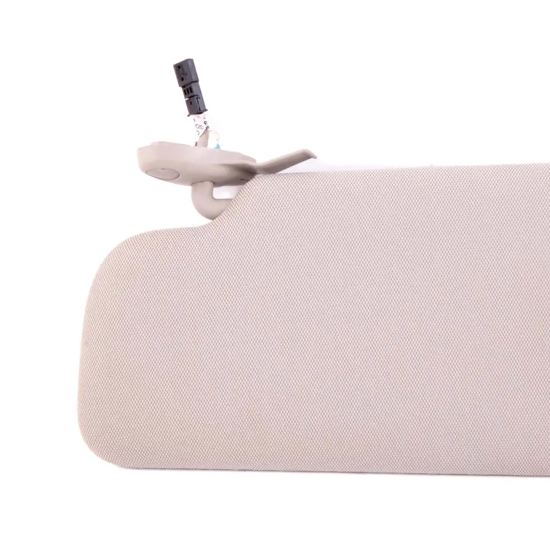  Sun Visor BMW i3 I01 Right O/S Illuminated Mirror Trim Panel Carumgrau - SKU 7305472 - Part number 7305472