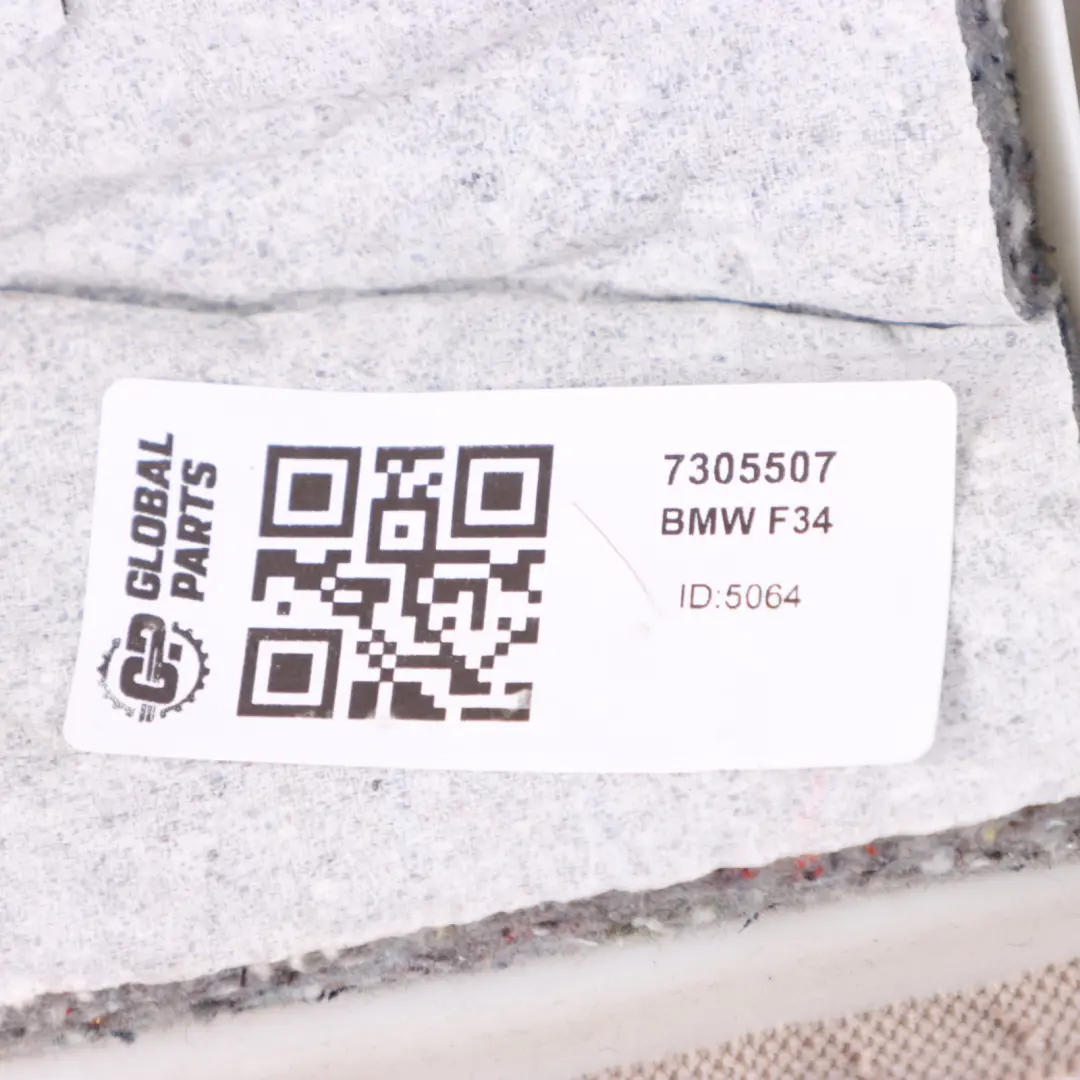 BMW F34 Couvercle pilier C supérieur gauche Colonne Garniture Oyster 7305508 - SKU 7305507 - Numéro de pièce 7305507