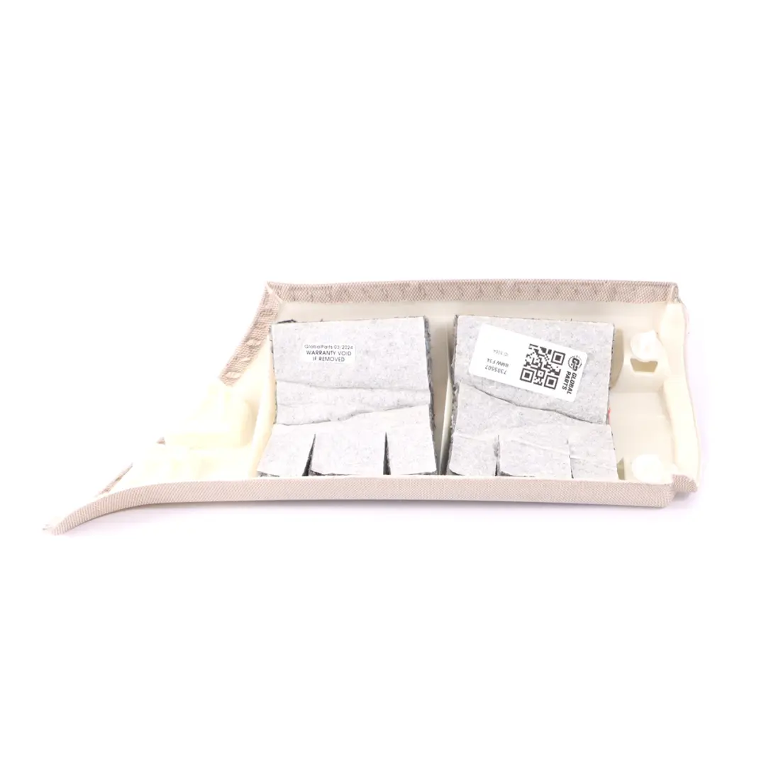 BMW F34 Couvercle pilier C supérieur gauche Colonne Garniture Oyster 7305508 - SKU 7305507 - Numéro de pièce 7305507