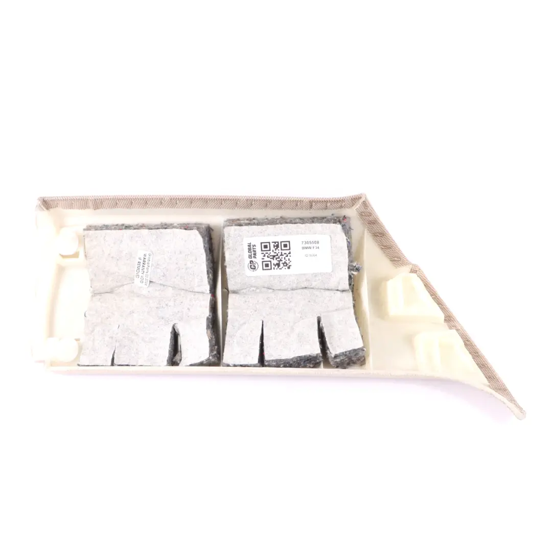 BMW F34 C Cubrepilar Columna Superior Derecha Revestimiento Oyster - SKU 7305508 - Número de pieza 7305508