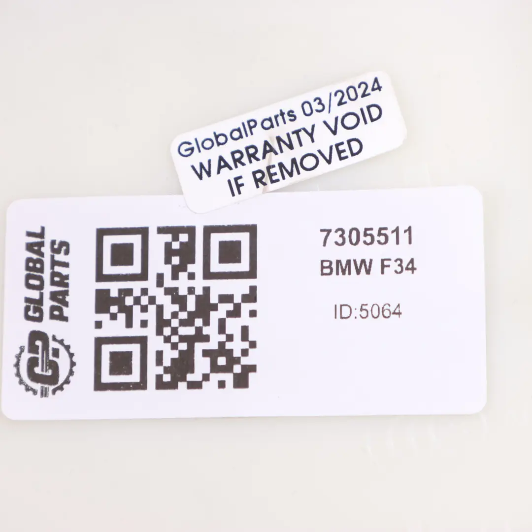 BMW F34 Osłona Słupka B Lewa Góra Beż - SKU 7305511 - Numer Części 7305511