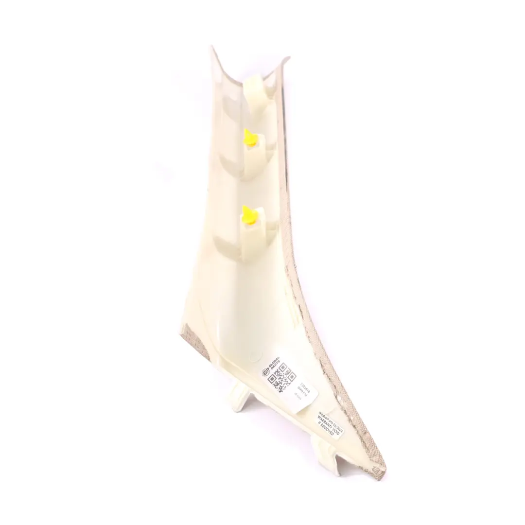 A-column Pillar Trim Panel Right O/S Oyster to BMW F34 Cover with Part number 7305518 BMW F34 Cover A-column Pillar Trim Panel Right O/S Oyster - SKU 7305518 - Part number 7305518