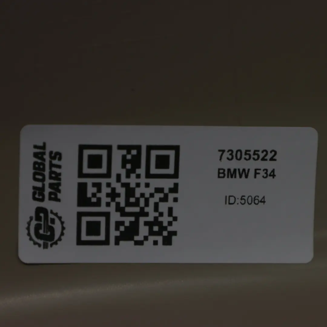 Pillar Cover Column Trim Right O/S Covering Oyster to BMW F34 D with Part number 7305522 BMW F34 D Pillar Cover Column Trim Right O/S Covering Oyster - SKU 7305522 - Part number 7305522