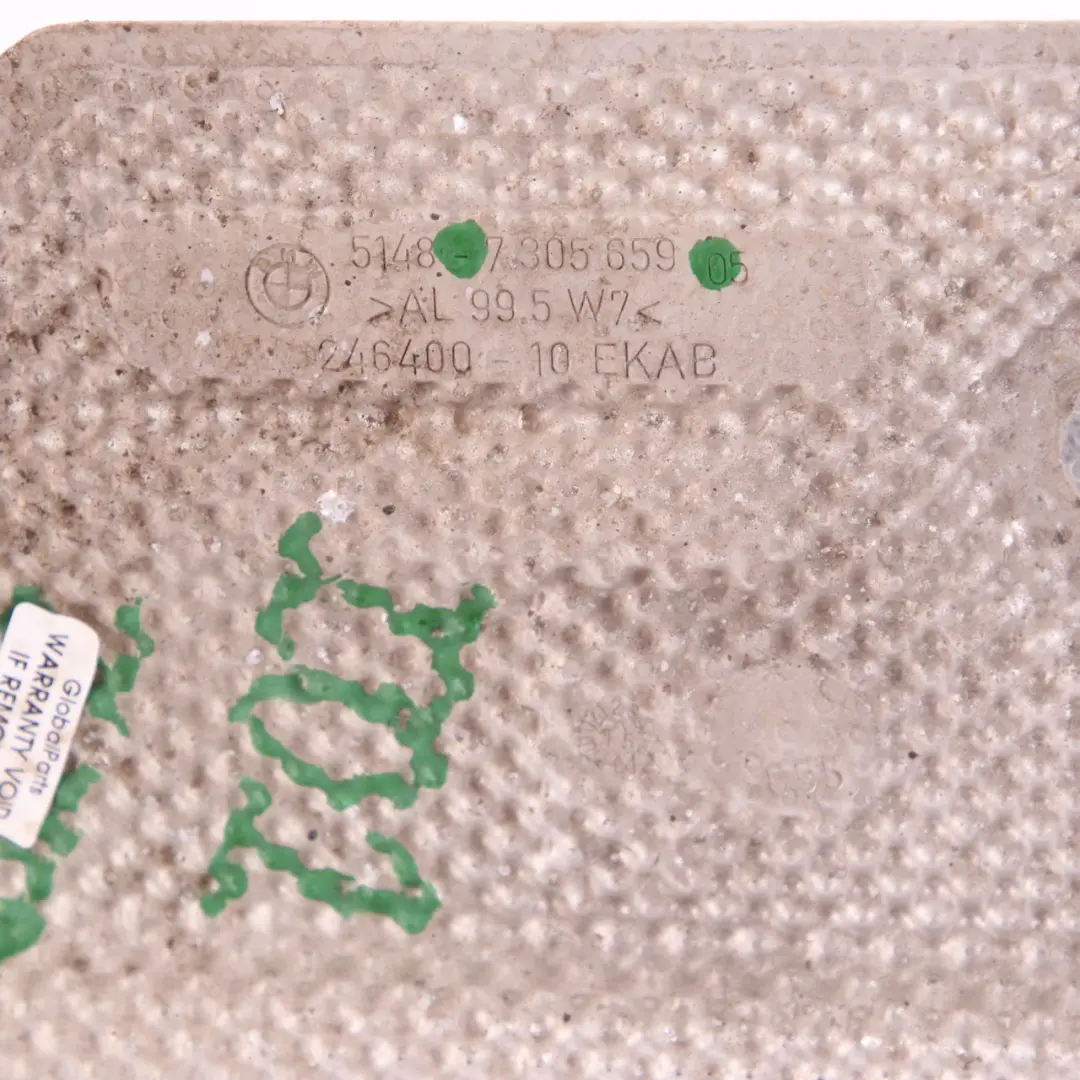 BMW i3 I01 Heat Shield Rear Exhaust Silencer Insulation Panel - SKU 7305659 - Part number 7305659