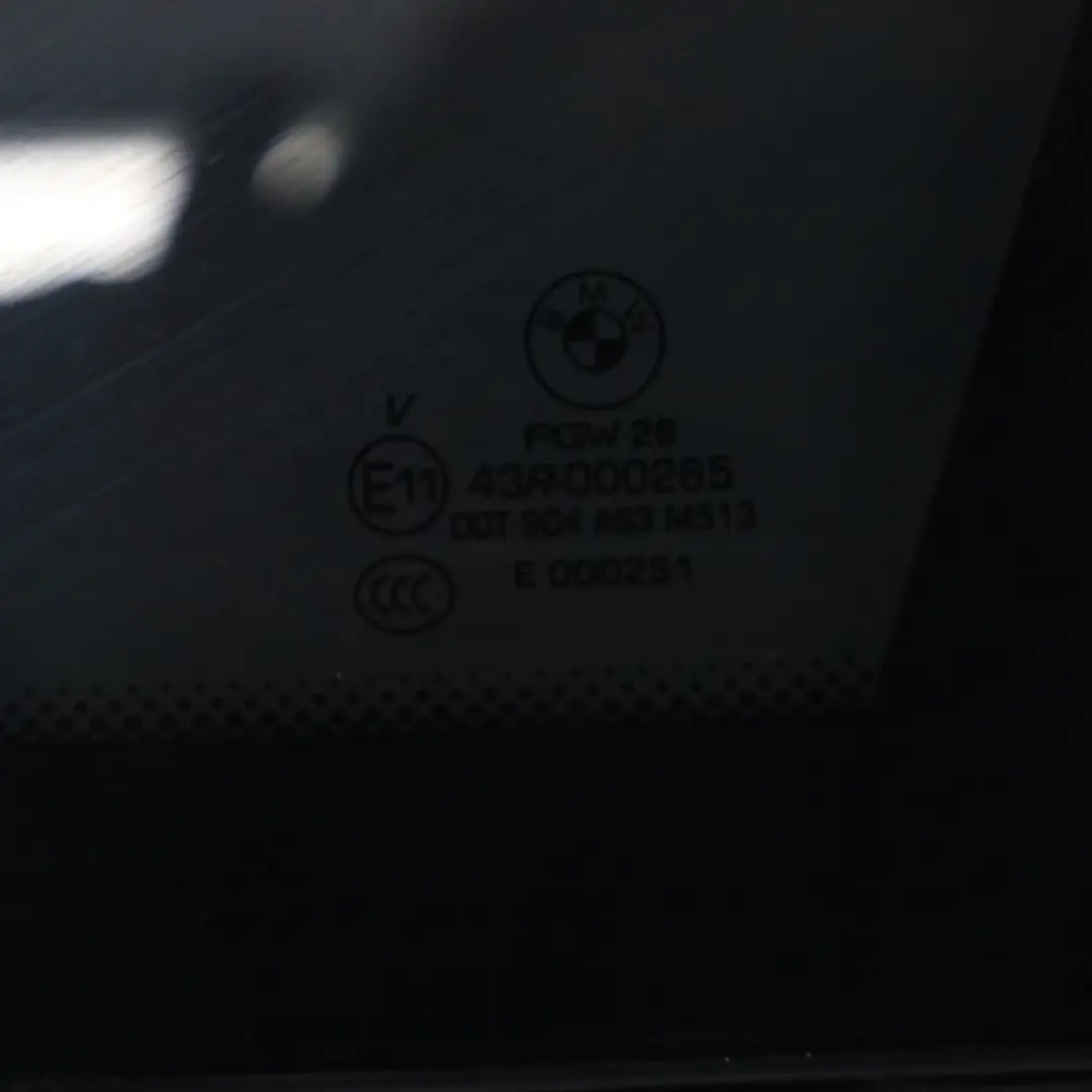 BMW X5 F15 Vetro laterale fisso posteriore destro AS3 - SKU 7305772-1 - Numero di parte 7305772