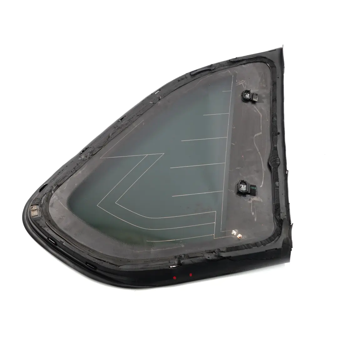 BMW X5 F15 Cristal Lateral Fijo Trasero Izquierdo AS3 Negro Tira - SKU 7305775 - Número de pieza 7305775