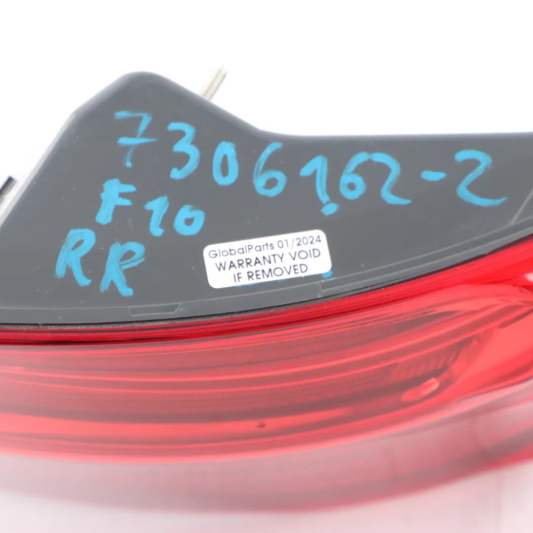 BMW F10 Rear Light In The Side Panel Right O/S Tail Lamp - SKU 7306162-2 - Part number 7306162